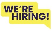 We're Hiring Text