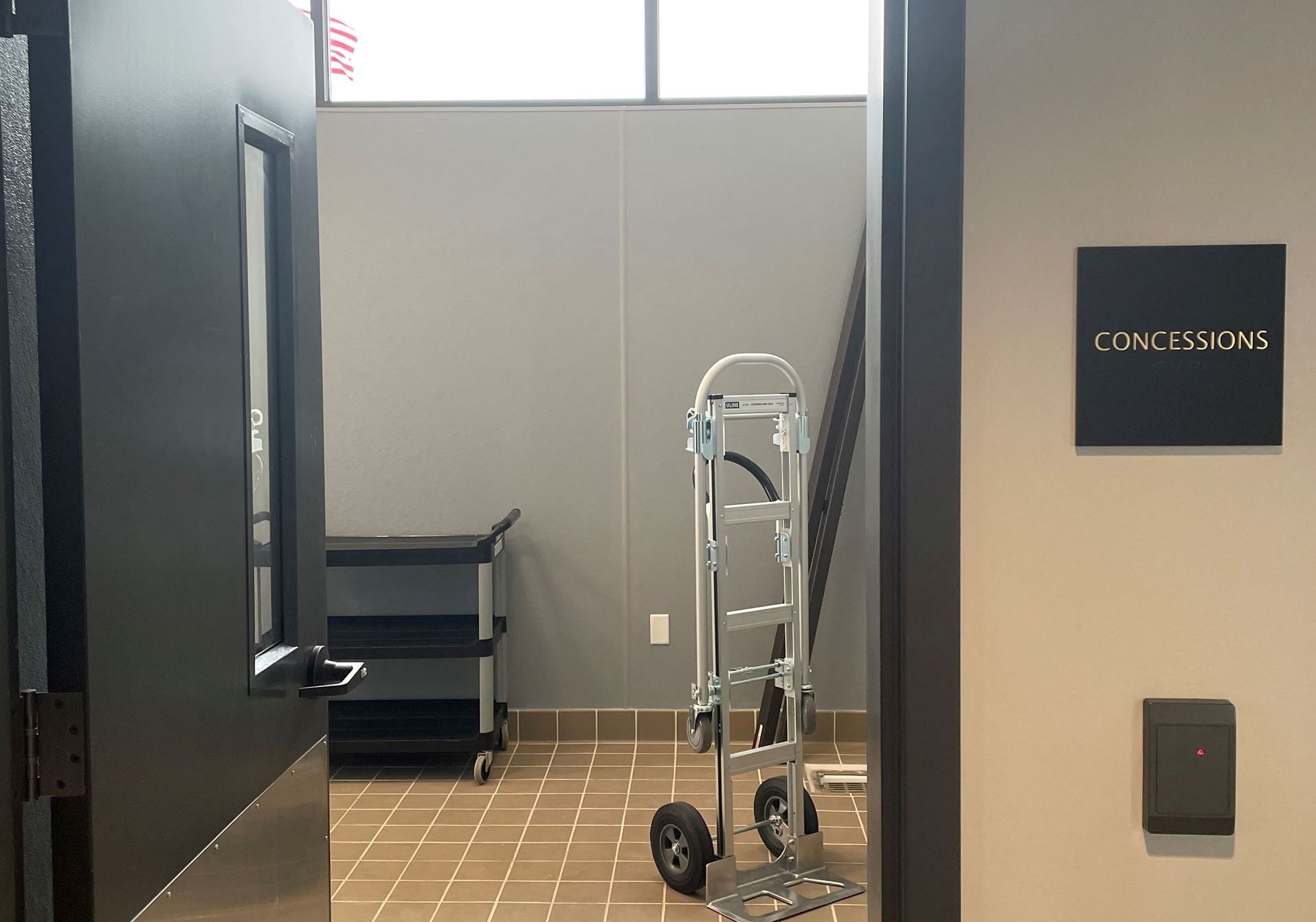 A view inside the MC Event Center.