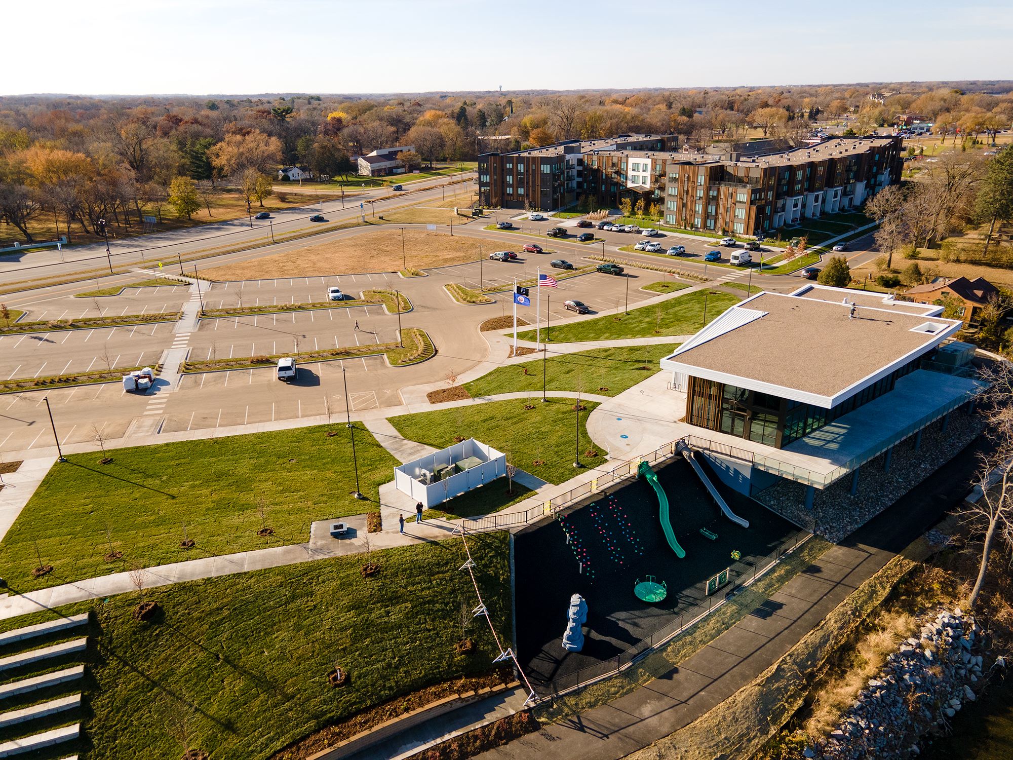 The MC deli will be located on the corner in front of The Bowline apartment complex.