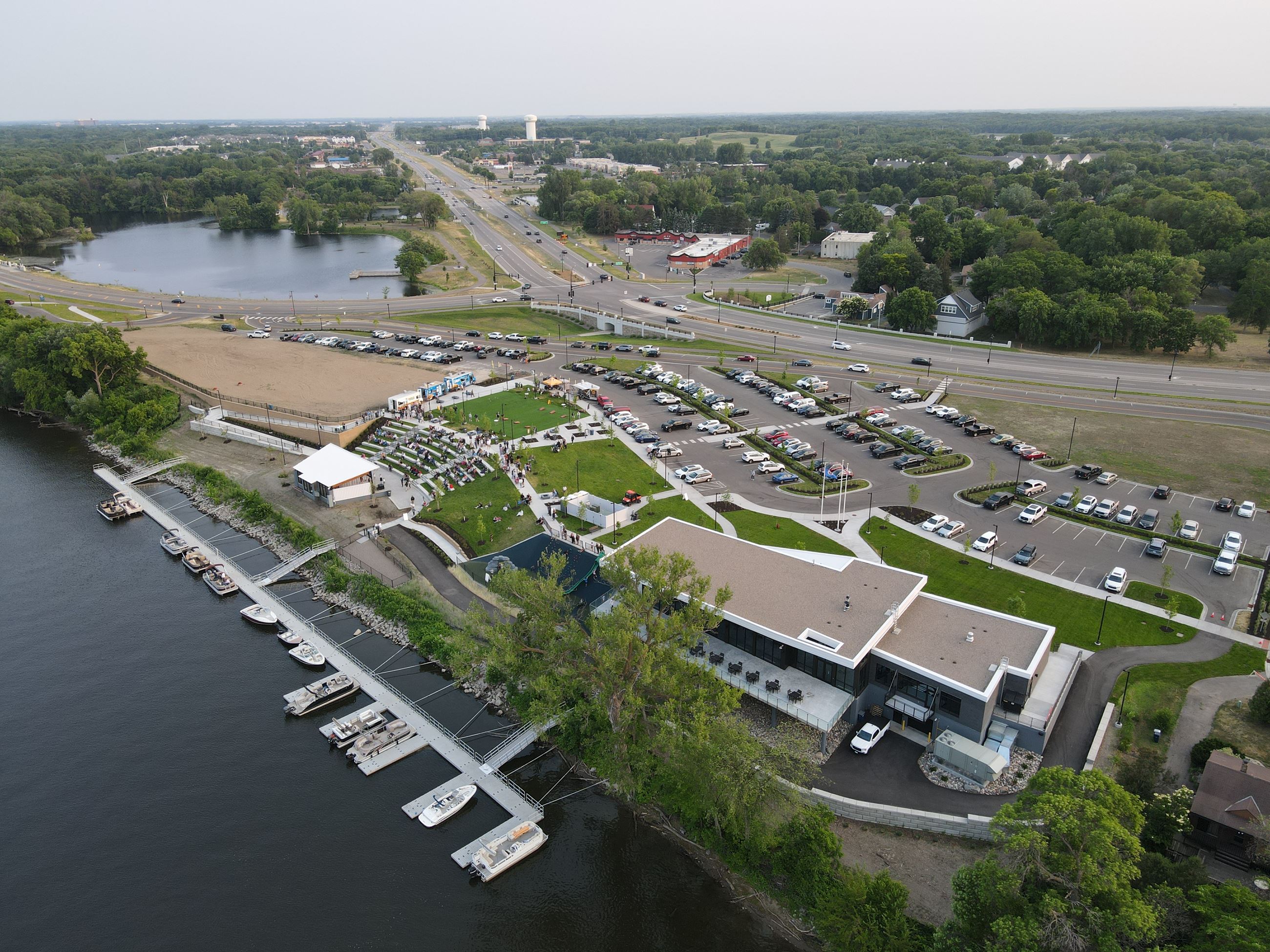 Summer Series Aerial City View