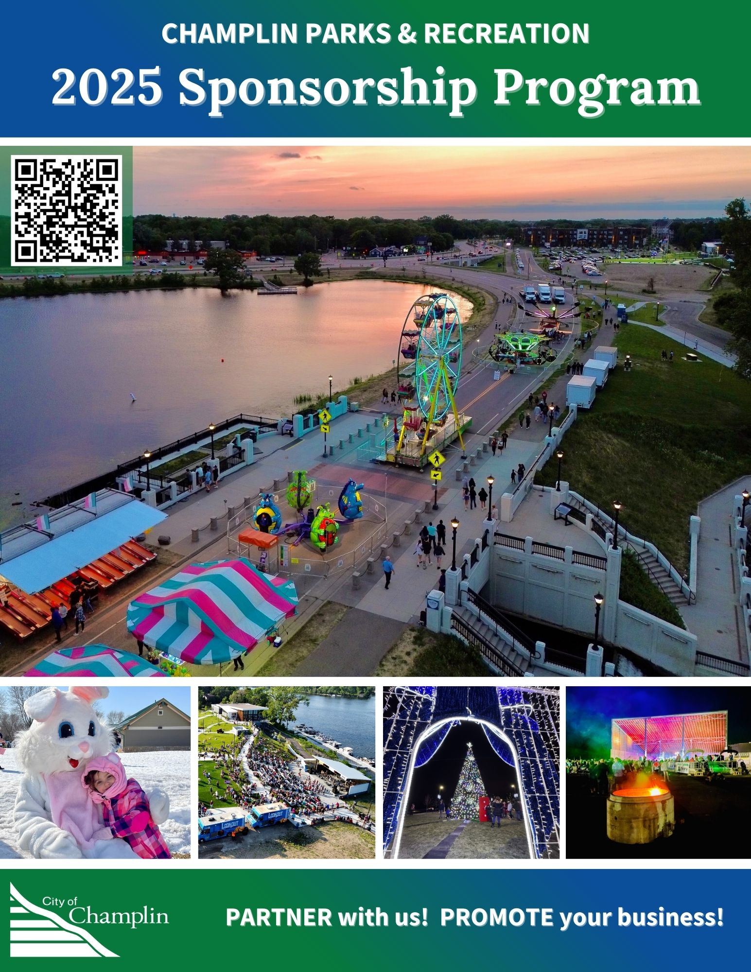 Page one of the 2025 Sponsorship Program