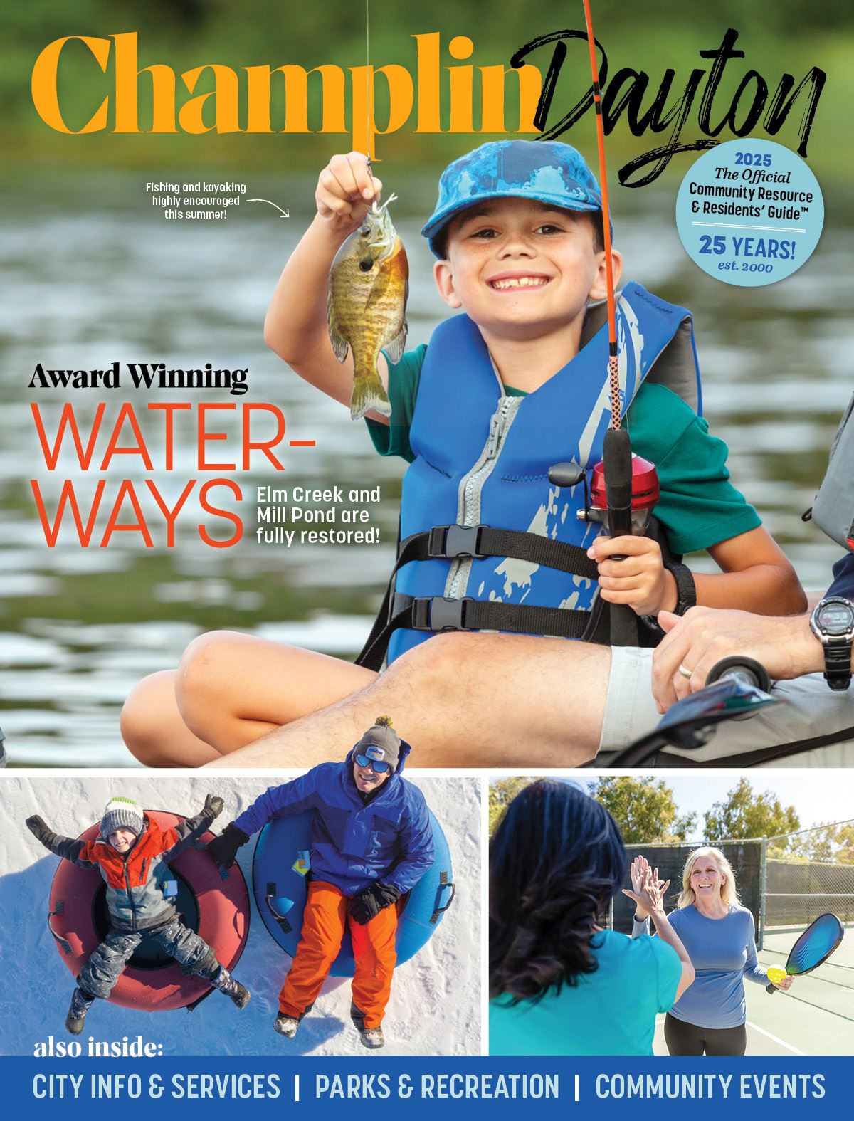 A view of the 2025 City Guide cover.