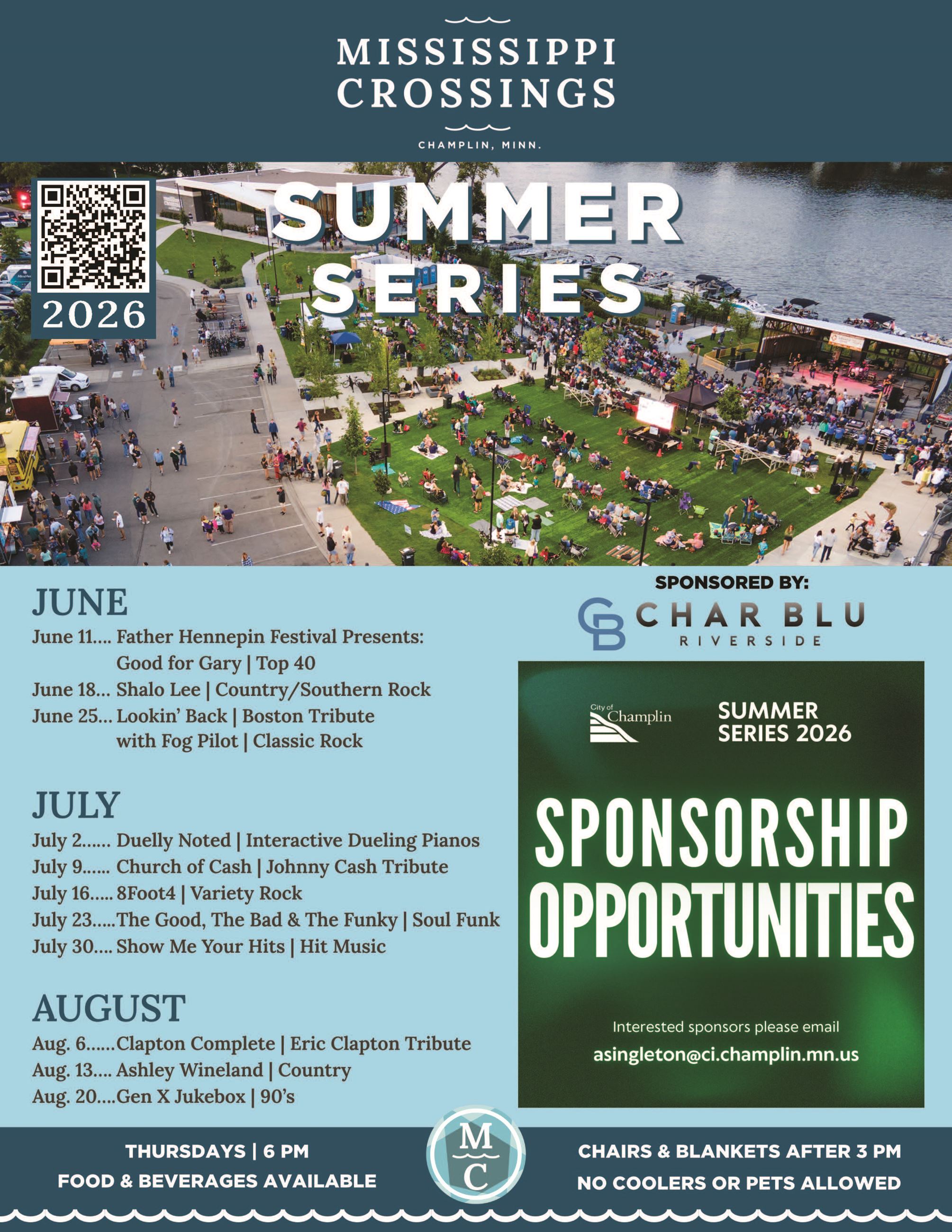 2026 Mississippi Crossings Summer Series