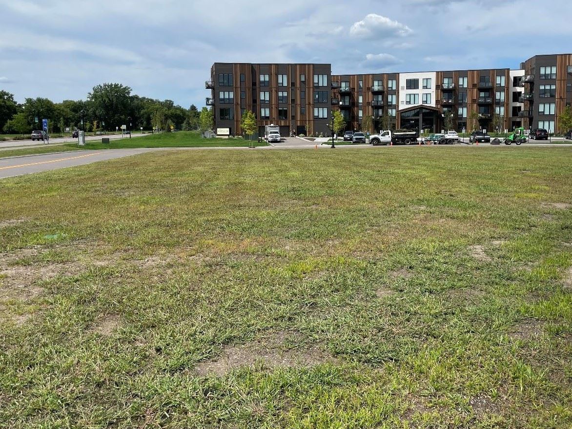A ground level view of where the market will break ground in MC.